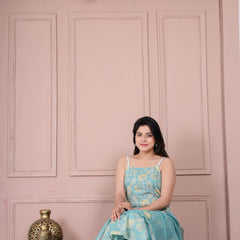 Elegant Cotton Suit Set with Kota Doria Dupatta