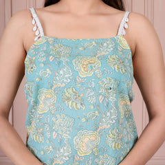 Elegant Cotton Suit Set with Kota Doria Dupatta