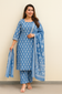 Floral Printed Cotton Kurta Set