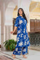 Women’s Floral Printed Cotton Kurta Set with Pants