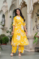 Women’s Floral Printed Cotton Kurta Set with Pants
