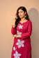 Floral Elegance Kurti Set
