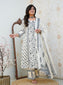 Elegant Cotton Floral Print Kurti Pant Set with Dupatta