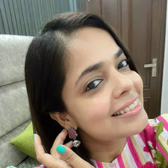 Women’s Striped Floral Cotton Kurta Set