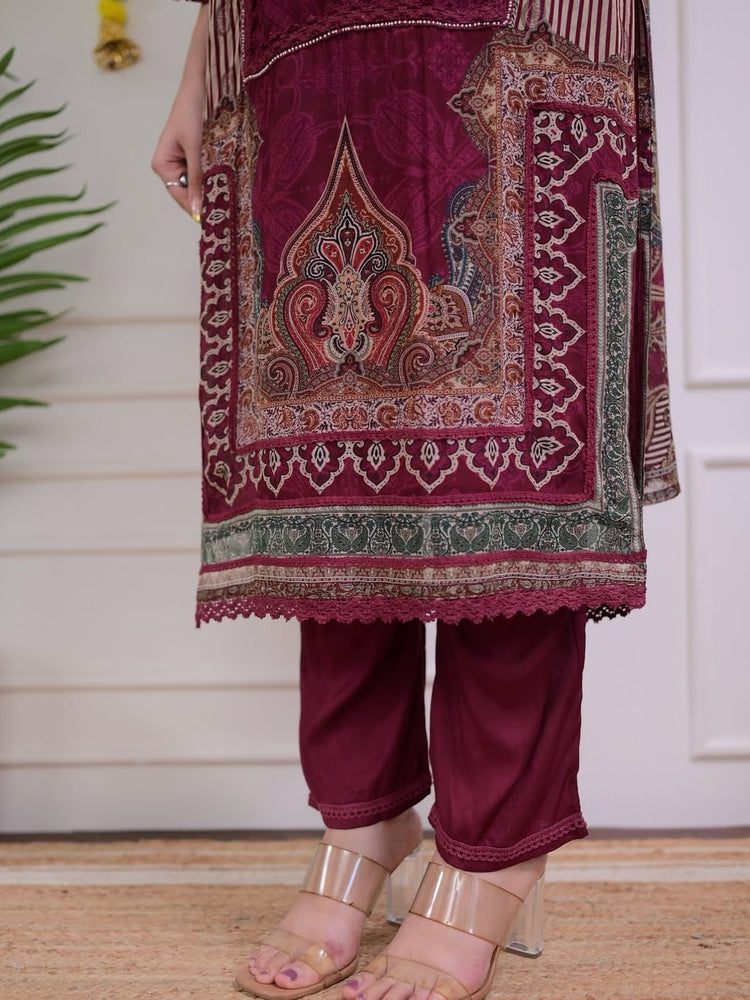 Premium 3-Piece Muslin Kurta Set for Women