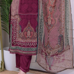 Premium 3-Piece Muslin Kurta Set for Women