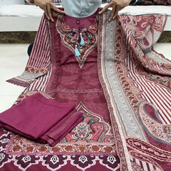 Premium 3-Piece Muslin Kurta Set for Women