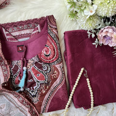 Premium 3-Piece Muslin Kurta Set for Women