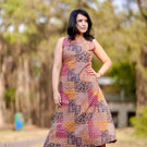 Tushita Rust Brown Cotton Co-ord Set