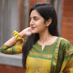 Elegant Ethnic Kanchi Cotton Suit Set